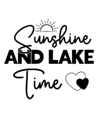 Lake Quotes SVG Bundle, Lake SVG Bundle, Lake SVG Files for Cricut, Lake Cut Files