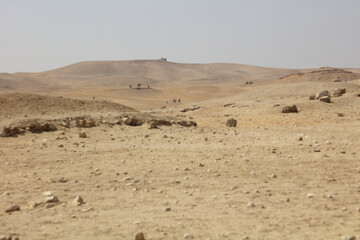Fototapeta na wymiar The desert plateau