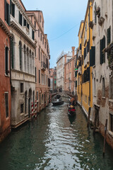 Obraz na płótnie Canvas Travel to Venice Canals in Italy