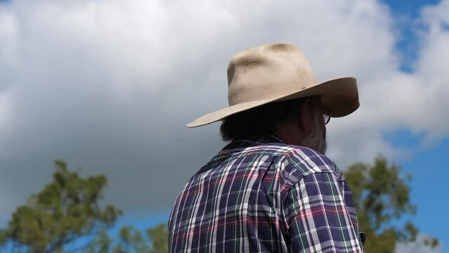 a cowboy with a hat in australia