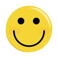 Fototapeta premium smiley emoji happy 90s