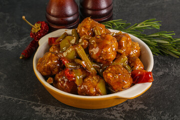 Meat ball in tomato sauce