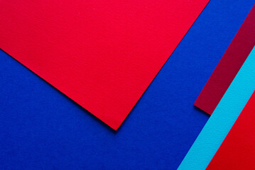 Abstract paper - colorful background, creative design from paper wallpaper. Bright saturated geometry.