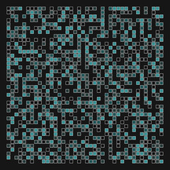 Offset Quads generative art background art illustration