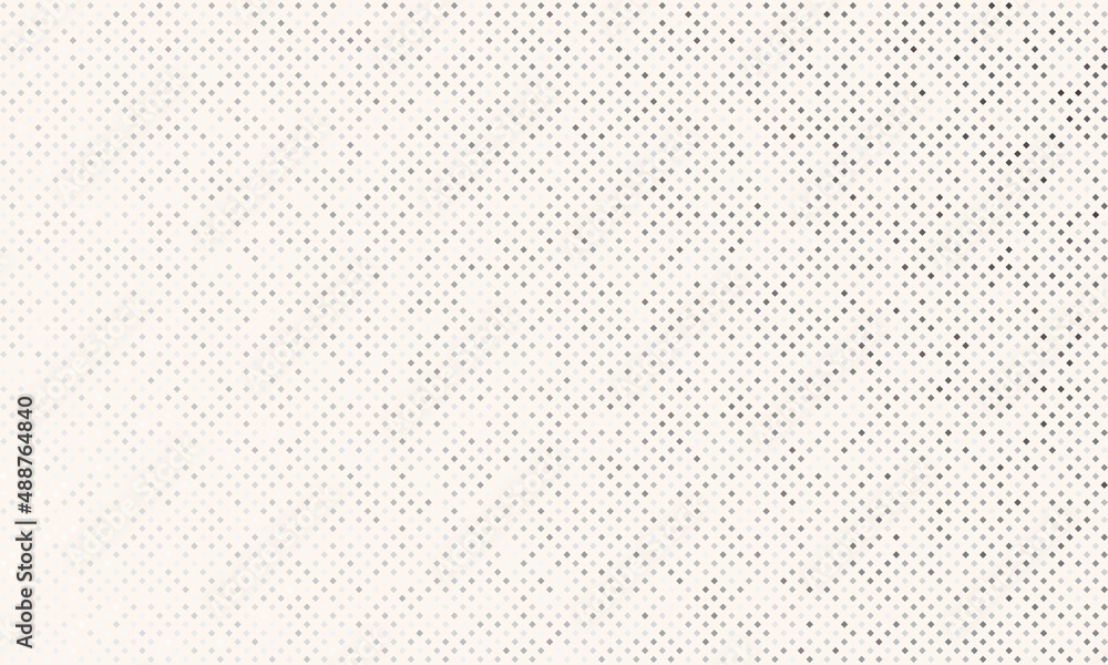 Poster abstract background with grey rhombuses. noise pattern with gradient.