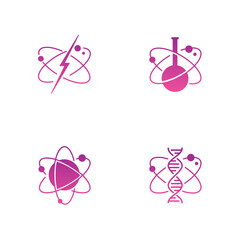 modern vector scientific logo