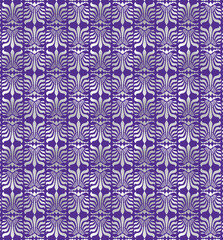 Vintage Muster mit glänzendem Violett