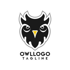 Owl head logo