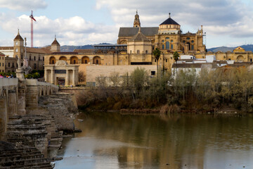 Mezquita Catedral o Mosque Cathedral en la ciudad de Cordoba, en la comunidad autonoma de Andaucia o Andalusia, España o Spain