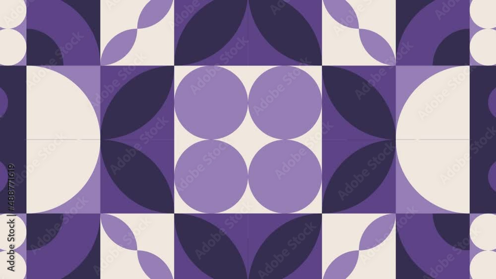 Aufkleber abstract multicolor dynamic pattern. motion graphic mosaic with flat design. geometric background wi
