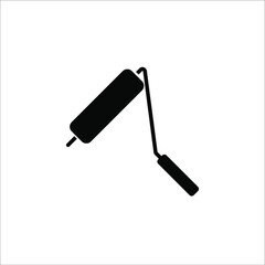paint roller icon vector illustration