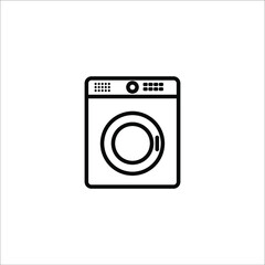 washing machine icon vector illustration
