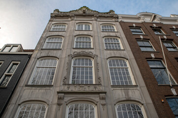 Detail Canal House Herengracht 342 At Amsterdam The Netherlands 8-2-2022