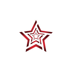 Star icon Template logo design and illustration 
