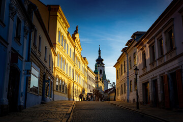 Fototapeta na wymiar Pisek - town in South Czechia