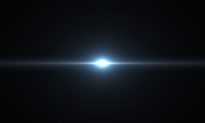 Lens Flare light over background. Easy to add overlay or screen filter over photos