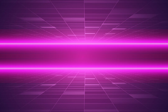metaverse purple technology background template