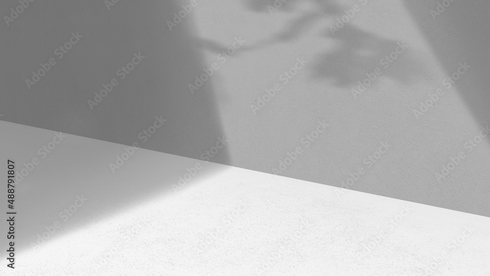 Poster product background using 3d rendering and geometry. background for products mockup presentation. 3d 