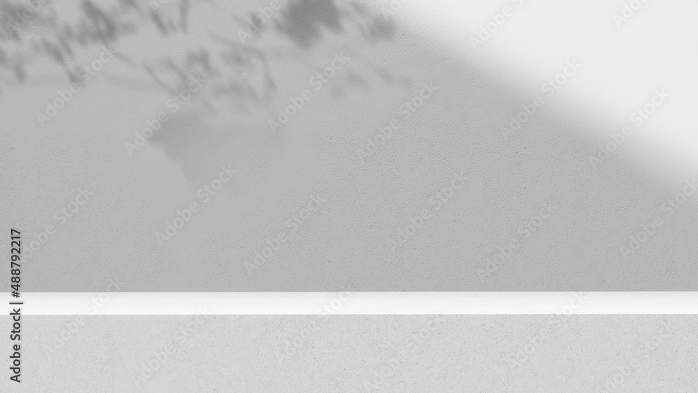 Poster product background using 3d rendering and geometry. background for products mockup presentation. 3d 