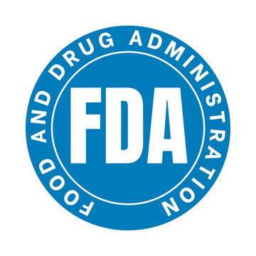 Food and drug administration symbol icon