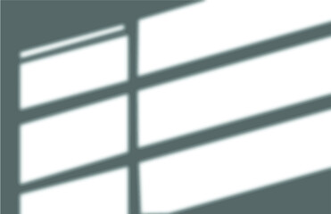 shadow overlay vector isolated on transparent background for presentations and mock ups, minimal tropical plants and window frame scene, indoor light effect with sunshine and rays