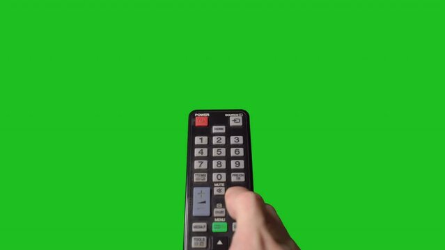 TV remote controller. Television rc ir infrared control. Smart electronic device
