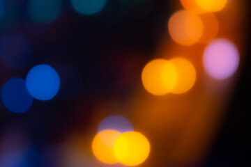 background of colorful lights