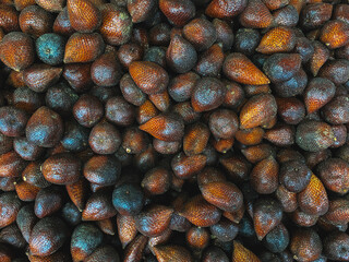 snakefruit, salak. Abstract background of snakefruit, salak for creative background. Salacca zalacca