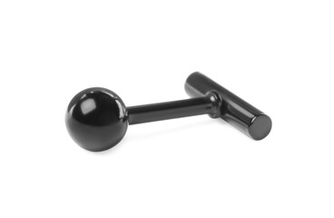 Piercing jewelry. Labret stud isolated on white