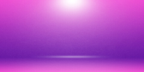3D empty pink studio room grunge background with spotlight on stage background