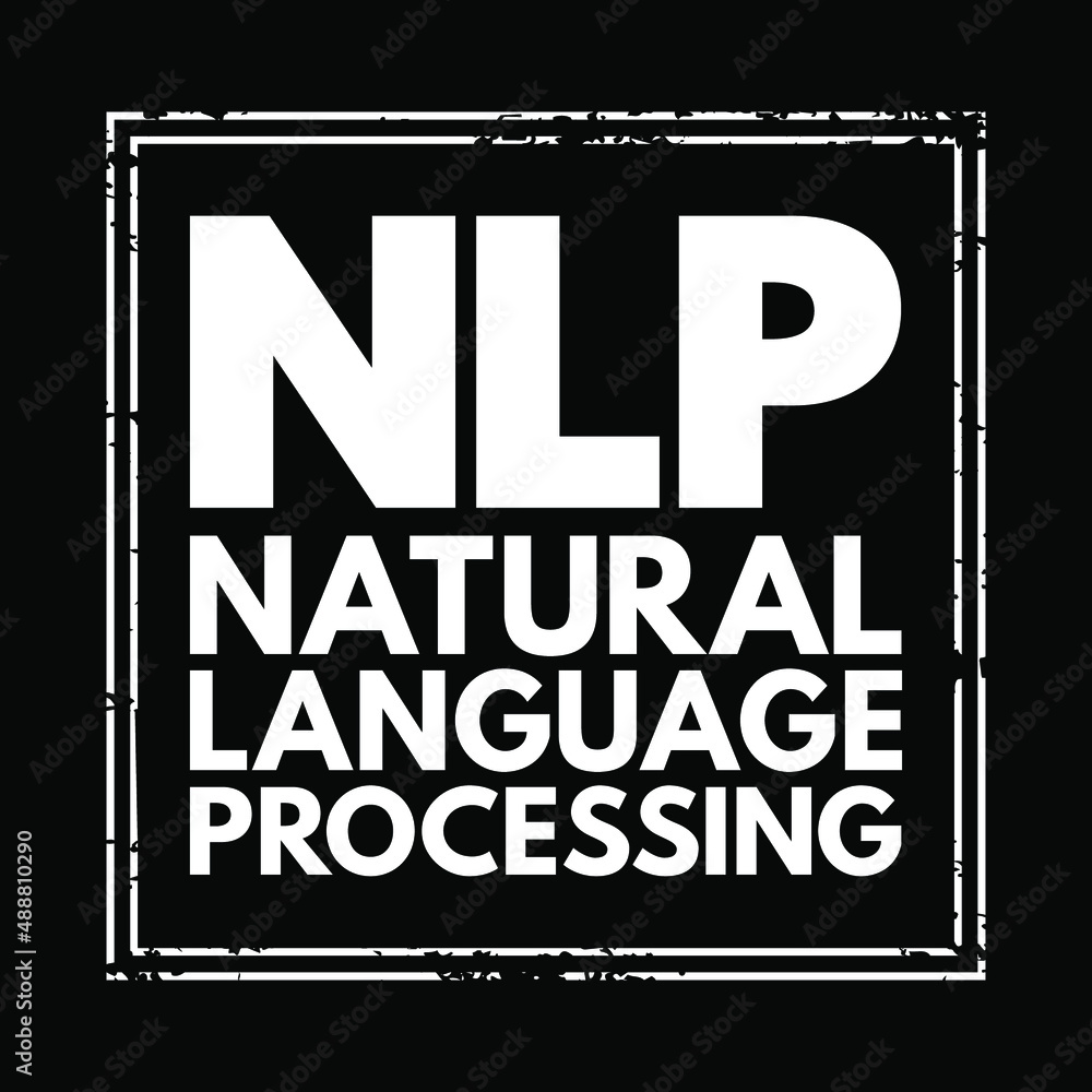Poster nlp natural language processing - subfield of linguistics, computer science, and artificial intellig