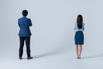 Naklejka premium ビジネス 30代男女