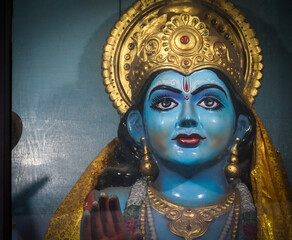 God Vishnu Statue Beautiful Image