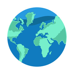 earth globe map