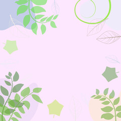 background with pink flowers