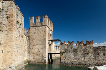 Sirmione castle, Lake Garda, Lombardy region, Italy