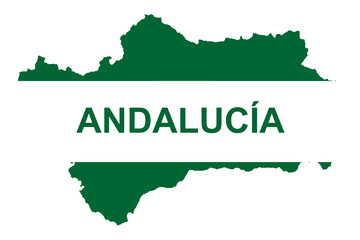 Andalucía, mapa y bandera © alfonsosm