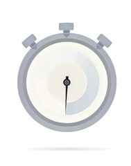 Isolated stopwatch icon. vector illustration