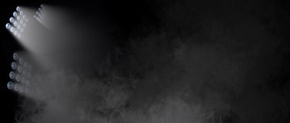  empty stage with space to copy