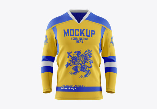 Shirt template forice hockey jersey Royalty Free Vector