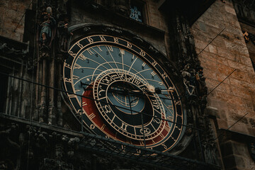 Astronomical clock Prague old town