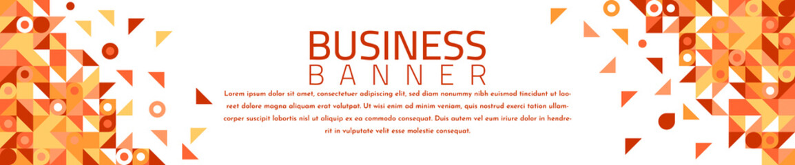 Abstract geometric design banner web template. Vector liquid shape layout banners. Template ready for use in web or print design. Background