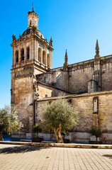 Fototapeta na wymiar Cathedral of Coria,Caceres,Spain