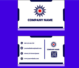 set of business cards