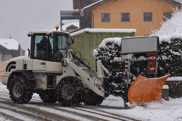 neve pulizia neve strade