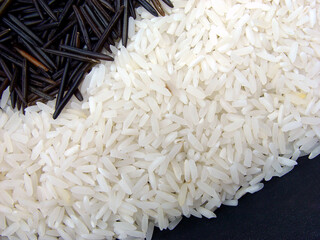 Arroces negros y blancos