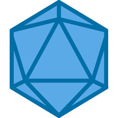 Dice D20 Icon