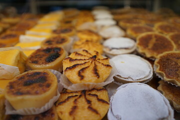sweets pastries from the bakery