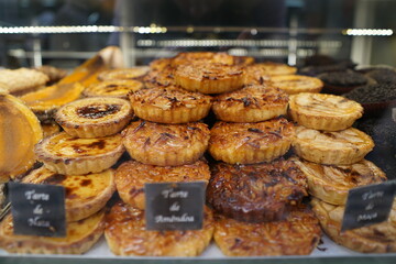 sweets pastries from the bakery