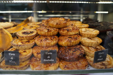 sweets pastries from the bakery